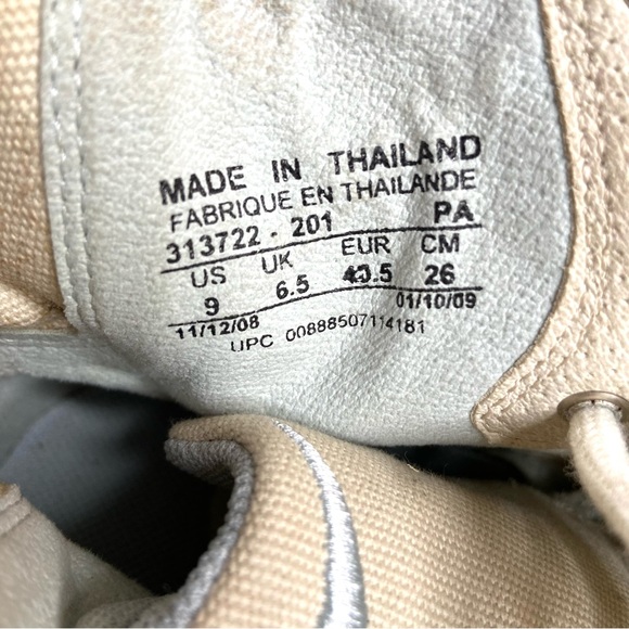 NIKE 2008-2009 Vintage Blue & Tan Blazer Mid Sneaker - Picture 9 of 12